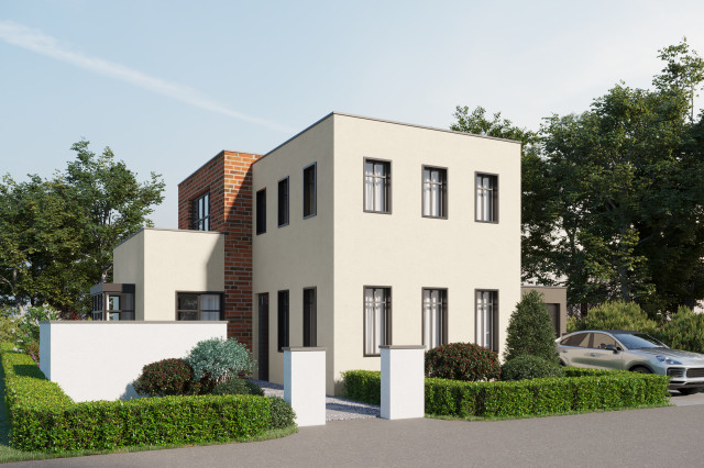 Neubau - Einfamilienhaus im International Style (Photo 1)